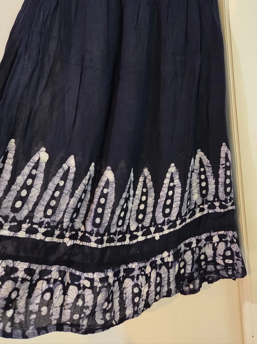Belize Women's Navy Blue Strapless Coverup, Free Size O/S